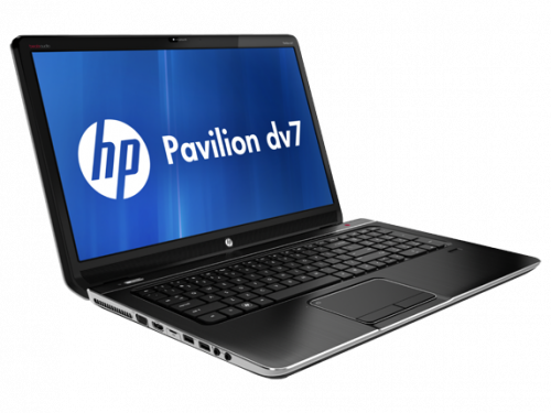 HP PAVILION dv7-7005er вид сбоку