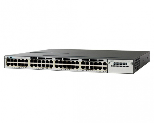 Cisco WS-C2960X-48FPD-L вид спереди
