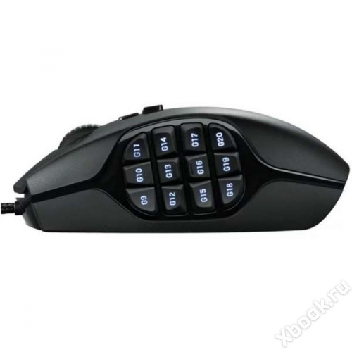 Logitech G600 MMO Gaming Mouse Black USB вид спереди