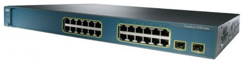 Cisco WS-C3560X-24T-S вид спереди