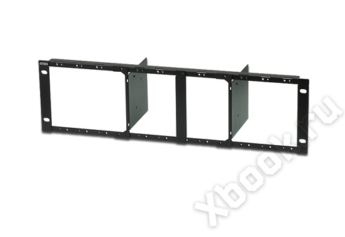 Комплект монтажа Aten ProAV black: Монтажный комплект в стойку для удлинителей 3U