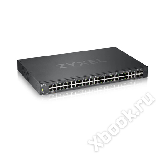 Zyxel XGS1930-52-EU0101F Гибридный Smart L2+ коммутатор Zyxel NebulaFlex XGS1930-52, rack 19", 48xGE, 4xSFP+, автономное