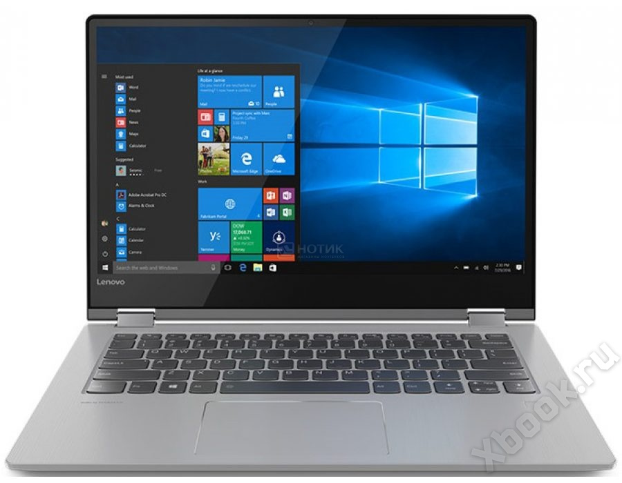 Ноутбук Lenovo YOGA 530-14IKB 14" FHD, Intel Core i3-7130U, 4Gb, SSD 128Gb, noDVD, Win10, черный (81EK008VRU)