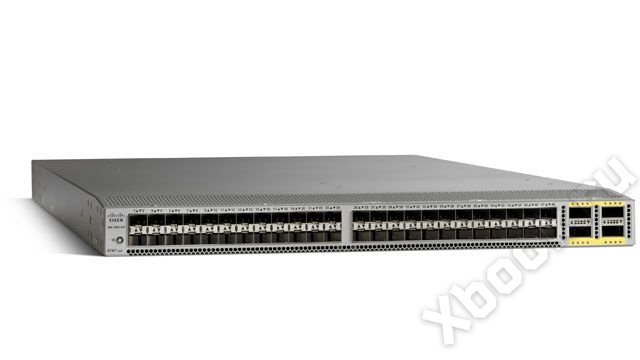 Cisco Nexus N6K-C6001-64P Managed, Layer 3, 48x 1/10 GbE/FCoE (SFP+), 4x 40 GbE/FCoE (QSFP+), with 10 and 40 Gb  FCoE  su