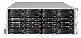 Корпус 4U, storage, 45x3.5'' (24+21) hot-swap SAS/SATA, SAS2/SATA3 dual expander with SFF8087 connectors, 7xLP, 434x178x699mm, redundant 1400W