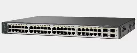 WS-C3750V2-48TS-S Catalyst 3750V2 48 10/100 + 4 SFP Standard Image