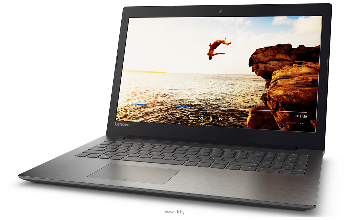 Ноутбук Lenovo 320-15IAP 15.6" FHD, Intel Pentium N4200, 4Gb, 500Gb, noDVD, DOS,черный (80XR00XXRK)