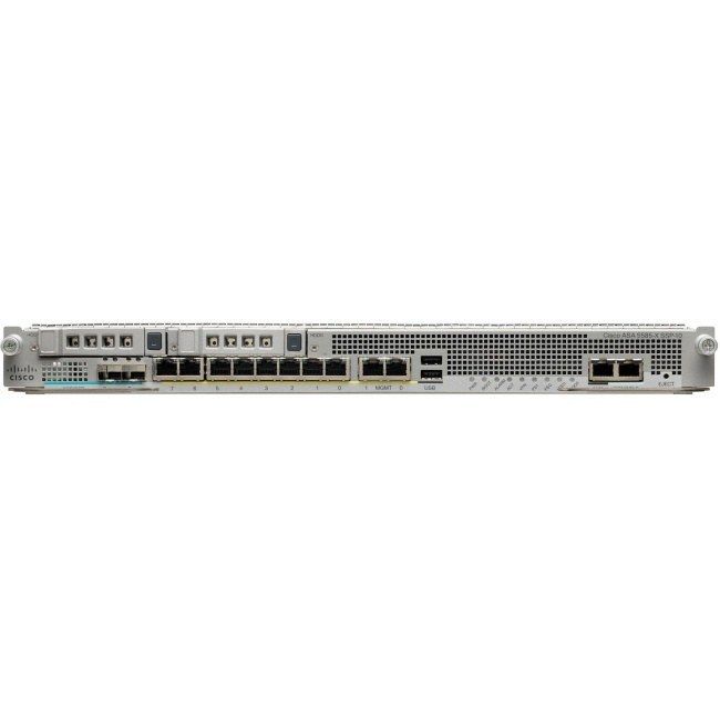 Межсетевой экран ASA5585-S10-K8 Cisco ASA 5585-X Chassis with SSP10, 8GE, 2GE Mgt, 1 AC, DES