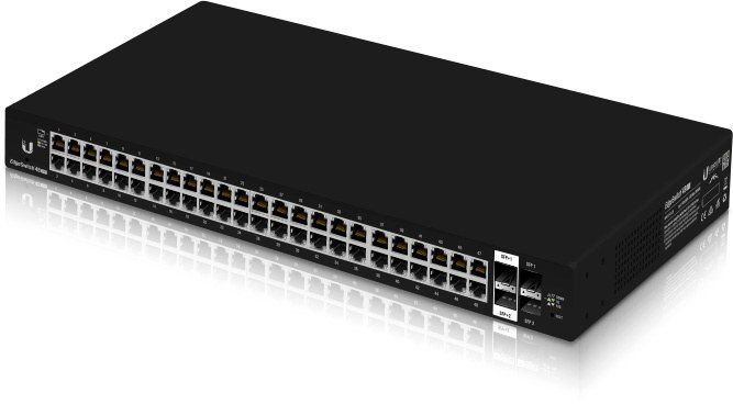 Коммутатор Ubiquiti EdgeSwitch 48 Lite |ES-48-Lite| Ubiquiti 48 портовый гигабитный коммутатор 48x10/100/1000, 2xSFP 1 |ES-48-Lite| Гбит/сек, 2xSFP 10 Гбит/сек (022296)
