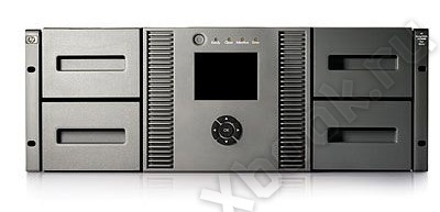 HP MSL4048 0-Drive Tape Library (up to 2 FH or 4 HH Drive), incl. Rack-mount hardware (AK381A)
