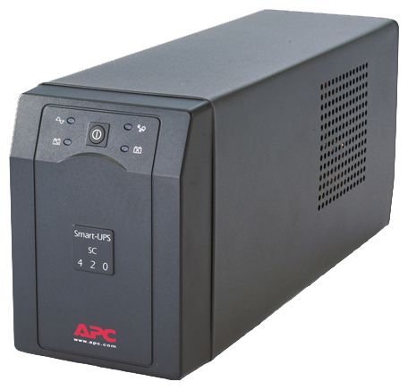 Источник бесперебойного питания APC Smart-UPS SC SC420I 260Вт 420ВА черный