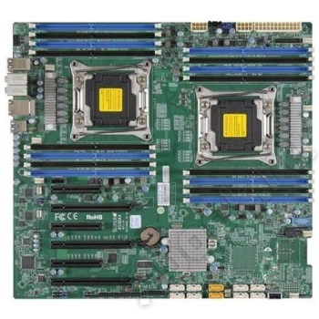 Материнская плата SuperMicro MBD-X10DAC-O, RTL Dual socket R3 (LGA 2011) supports Intel® Xeon® processor E5-2600 v4/v3 16x 288-pin DDR4 10x SATA3 8x SAS3 2x RJ45 3 PCI-E 3.0 x16 2 PCI-E 3.0 x8 1 PCI-E 2.0 x4 (in x8)