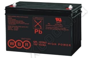 Аккумуляторная батарея WBR GPL 12750