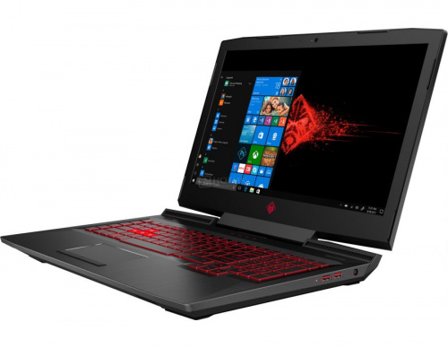 HP Omen 17-an114ur 4JT77EA вид сверху