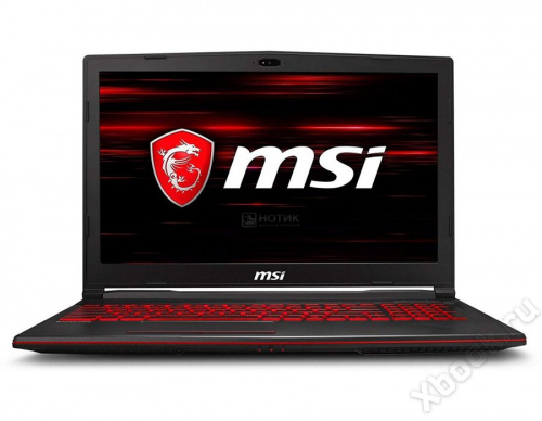 MSI GL63 8RE-845XRU 9S7-16P532-845 вид спереди