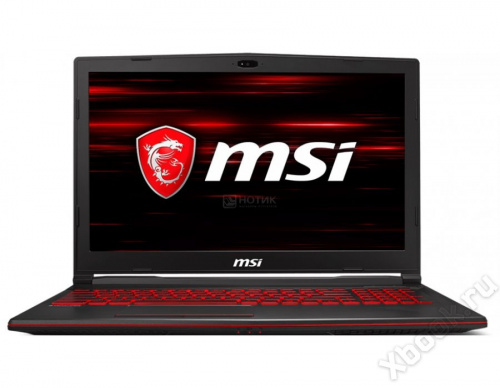 MSI GL63 8RC-466RU 9S7-16P612-466 вид спереди