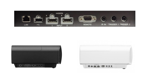 Sony VPL-VW320ES вид сверху