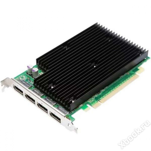 HP Quadro NVS 450 480Mhz PCI-E 2.0 512Mb 1400Mhz 128 bit вид спереди