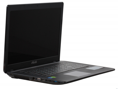 ASUS X75VB вид боковой панели