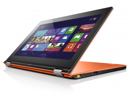 Lenovo IdeaPad Yoga 13 вид сверху