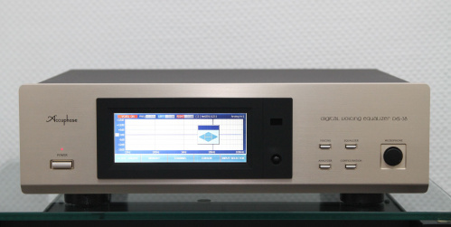 Accuphase DG-38 цифровой эквалайзер - ЦАП вид сбоку