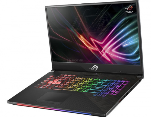 ASUS ROG SCAR II Edition GL704GW-EV001 90NR00M1-M01560 вид сверху
