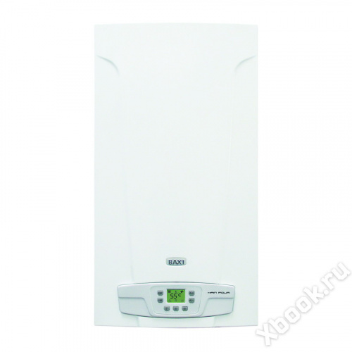 Baxi MAIN-5 18 F (18 кВт) котел газовый настенный/ двухконтурный/ турбированный вид спереди