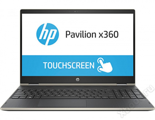 HP Pavilion x360 15-cr0005ur 4HE70EA вид спереди