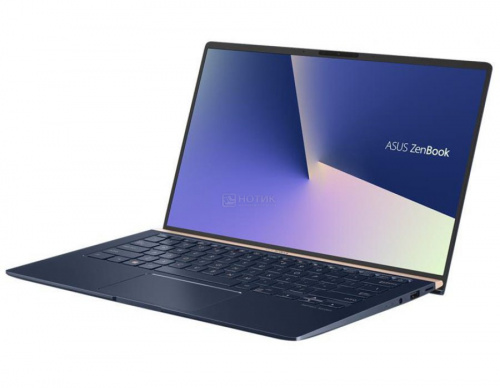 ASUS Zenbook 14 BX433FN-A5182R 90NB0JQ1-M04490 вид сверху