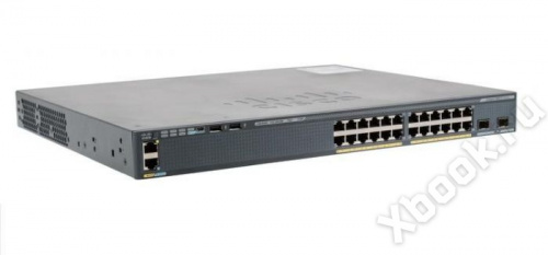 Cisco WS-C2960X-24PD-L вид спереди
