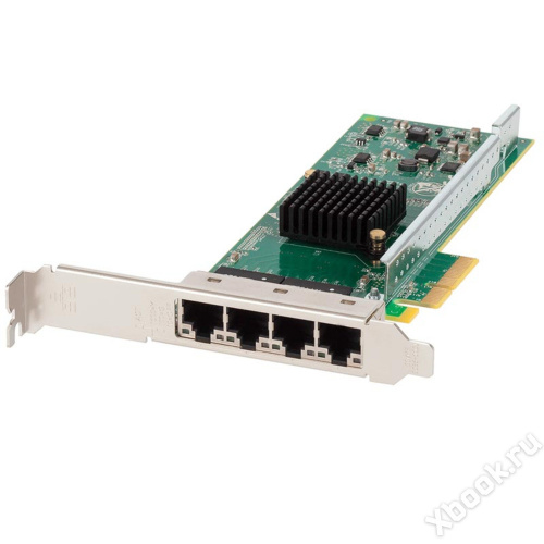 Silicon Power PCI-E 1GBE 4 Port RJ-45 PE2G4I35L вид спереди