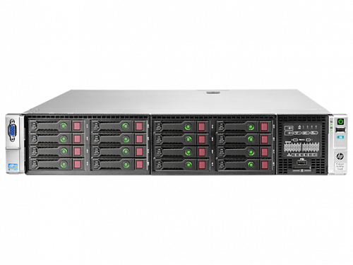 HP ProLiant DL380p 704558-421 вид спереди