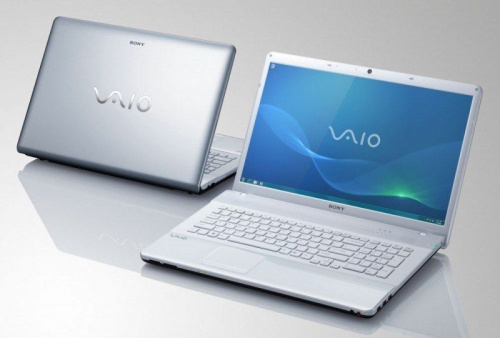 Sony VAIO VPC-EA3M1R/W Белый вид сбоку
