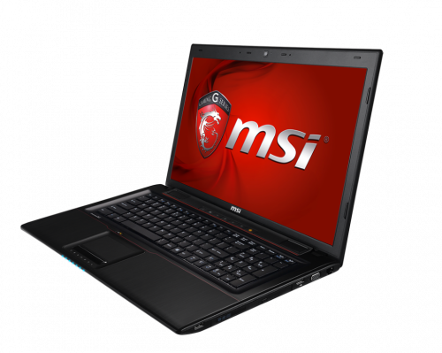 MSI GP70 2QF Leopard Pro вид сверху