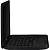 Toshiba SATELLITE C850-BQK задняя часть