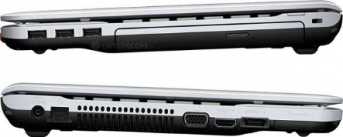 Sony VAIO VPC-EB4J1R/W Белый задняя часть
