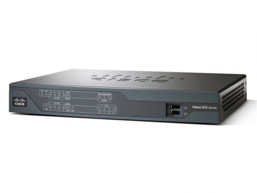 Cisco CISCO881-K9 Ethernet Sec Router вид спереди