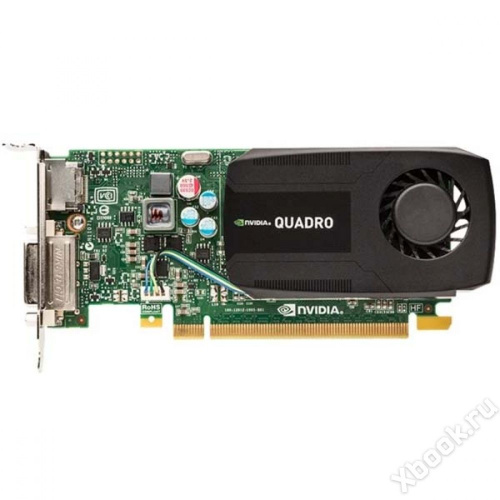 PNY Quadro K600 PCI-E 2.0 1024Mb 128 bit DVI вид спереди