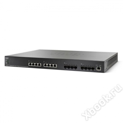 Cisco SG550XG-8F8T-K9-EU вид спереди