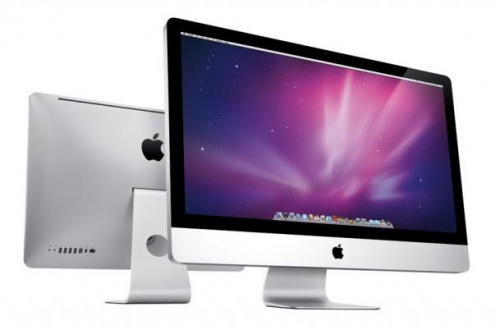 Apple iMac 21.5 MB950RS/A вид сбоку