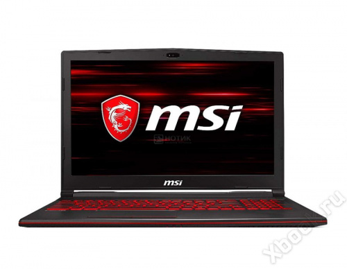 MSI GL63 8RC-841RU 9S7-16P612-841 вид спереди