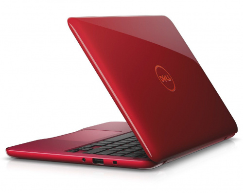 Dell Inspiron 3162-0545 Красный вид сбоку