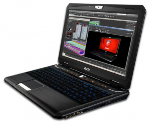 MSI GT60-2OJ Workstation (9S7-16F412-843) вид сверху