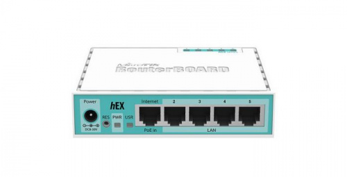 Mikrotik RB750Gr3 hEX вид сбоку