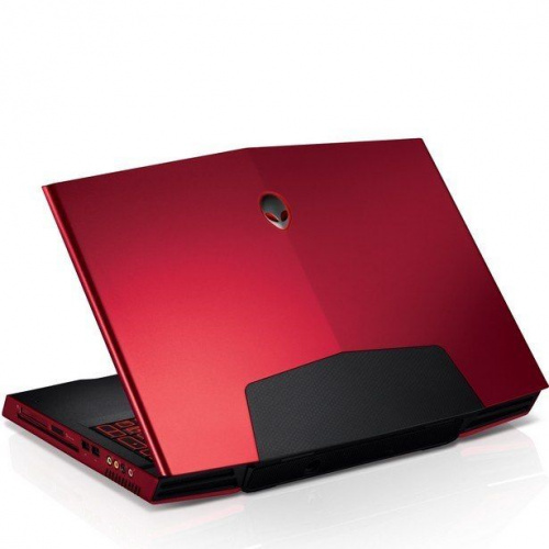Dell Alienware M18x RED (R3 Core i7 2760QM SLI CrossFireX Radeon HD 6990M) вид сверху