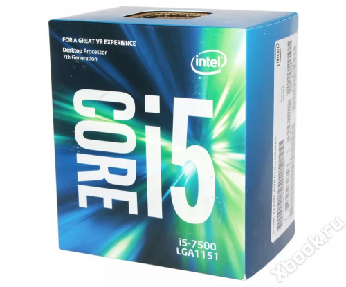 Intel Core i5-7500 вид спереди