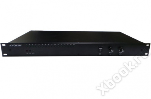 AccordTec ББП-80х1 v.16 RACK 1U вид спереди