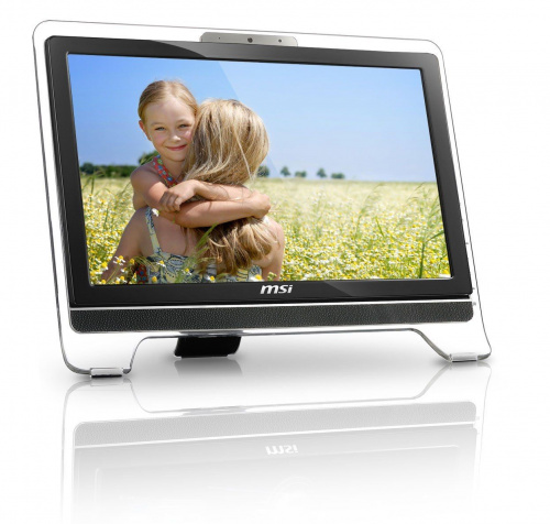 MSI Wind Top AE2010 Black вид спереди