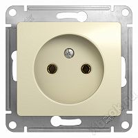 Schneider Electric Glossa Беж Розетка без заземления (GSL000241)