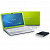 Sony VAIO VPC-Y21M1R Green + внешний DVD-RW вид спереди